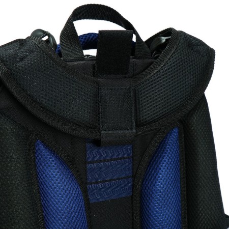 School backpack 38 x 30 x 16 cm, ergonomic back, Stavia "Gamer", black-8