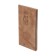 The weekly dated 2025, 80x165 mm, 64 sheets of Escalada, soft leather cover, pancake embossing, block 70 g/m², beige