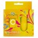 Vibroyaitzo jaga jaga, with a remote control, silicone, 7/3 cm, yellow