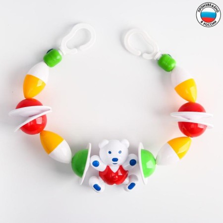 Stretching on the stroller/crib "Russian forest", color mix, aelytes-3