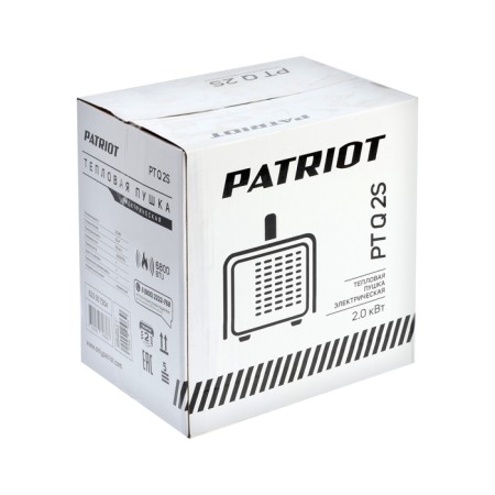 Thermal gun Patriot Ptq 2s, electric, 220 V, 2000 watts, thermal regulator, ceramics-5