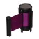 Cassette with exhaust tape-280cm, purple, height-13cm, width 6.6cm, tape width-80mm