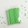 Sticks for cakes, 10 × 0.3 cm, 100 pcs, green color