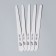Far-melon, set 20 pcs, wooden base, abrasiveness 180/180, 18 cm, color gray color