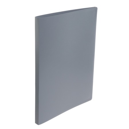 A folder with an A4, 500 μm plastic heater, a root of 14 mm, calligrata, up to 100 sheets, gray-1