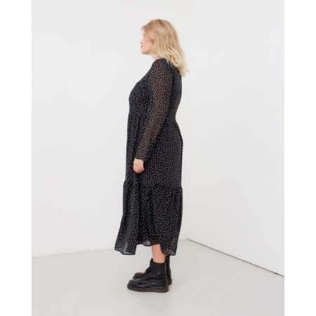 Women's dress Midy Mist Plus-Size, R.56, Black-1