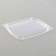 Plastic disposable “JPPLAST” plastic, 10.8 × 8.2 × 10.6 cm, for a rectangular container, the color is transparent