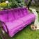 Villy swing pillow, size 50x60x180 cm, purple color