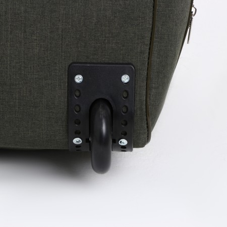 Road bag on wheels, a lightning department, with an increase, an outer pocket, khaki color-4