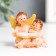 Polystone souvenir "Two angels with the book" MIX 3x4.5x4.7 cm