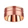Decorative ring Konstri, color copper