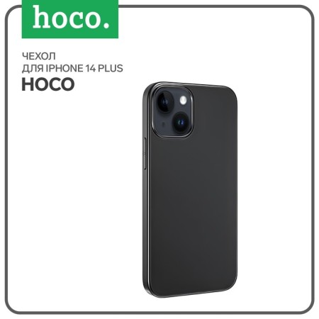 Hoco case for the iPhone 14 Plus, TPU, reinforced window under the camera, black