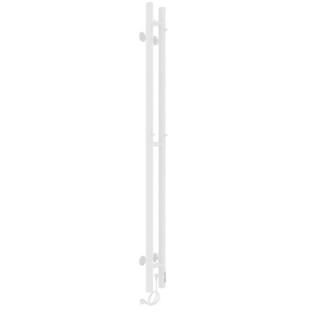 Room electrician Laris Prime Chec, 80x1200 mm, 2 crossbars, right, white-10