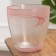 Flower pot with pallet No. 5 alabaster pink 3 l
