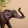 Souvenir "Elephant" aluminum 28x9x18 cm