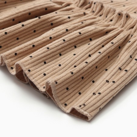 Dress crumb I am "polka dots", height 74-80, beige-3