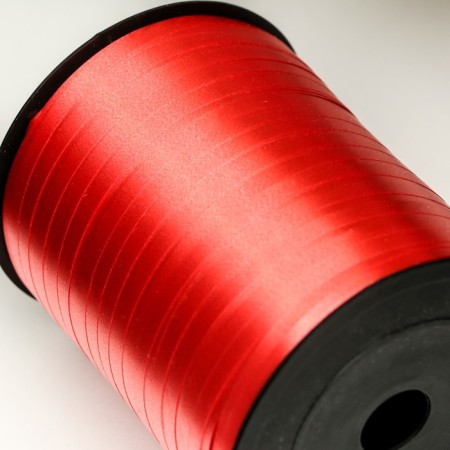 Tape for decor and gifts, red, 0.5 cm x 500 m-2