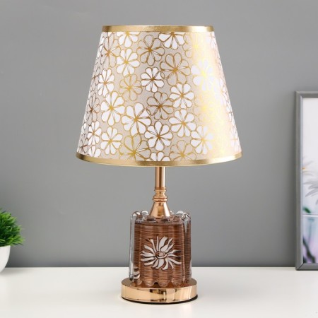 ELOIZE ELOIZE light lamp E27 40W gold 25x25x41 cm
