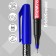 Marker - permanent Erichkrause FP -50, 0.6 mm, alcohol -based ink, light -resistant and waterproof, for any surfaces, blue