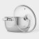 Antei pan, 5 l, d = 24 cm, capsule, glass cover, induction