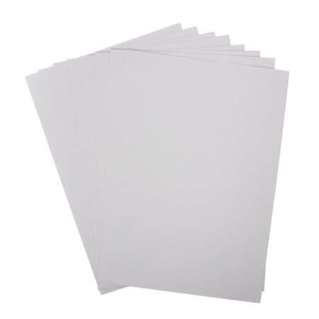 White cardboard A4 10 sheets "Kalyaka-Malyak", Melvany, 200g/m2, in the folder-1