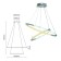 LED LED LED RIVOLI LAUREN LED 4100K - 4300K ​​86 W with a remote control