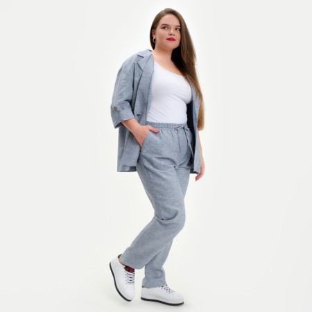 Women's jacket Mist Plus-Size, size 54, blue color-4