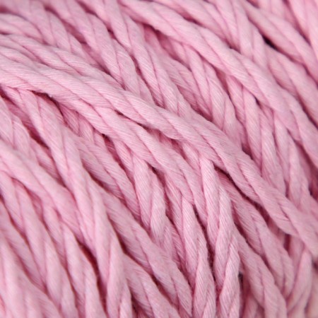 Knitting cord 80% cotton, 20% polyester twisted 3 mm, 185g/45m, 30-sv.-pink-2