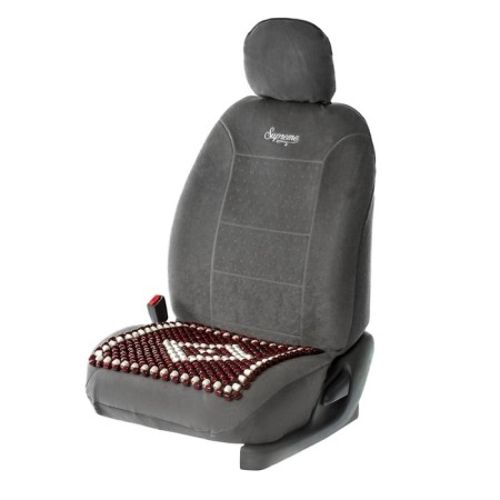 Torso massager cape in a seat 42 × 42 cm, wood, mix-1