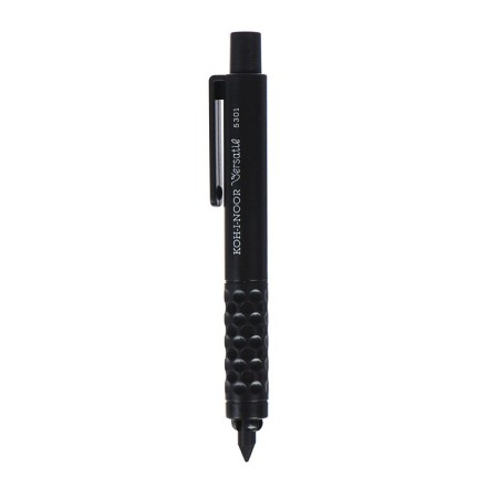 Holder for pencils KOH-I-NOOR 5301, plastic with a barrel, l = 120 mm, d = 4.5-5.6 mm, black-1