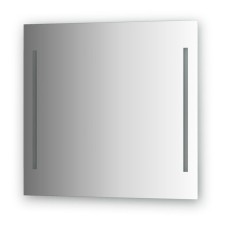 Mirror with 2 built-in LED-lights 10.5 watts, 80 x 75 cm, EvoForm