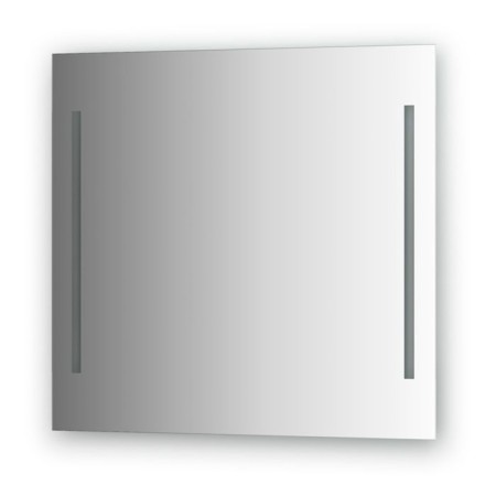 Mirror with 2 built-in LED-lights 10.5 watts, 80 x 75 cm, EvoForm
