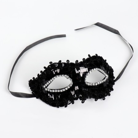 Carnival mask "Venice", black color