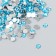 Decor for creativity in the bottle "Rhinestones. Blue water" set 500 pcs d = 0.5 cm 7x2x2 cm
