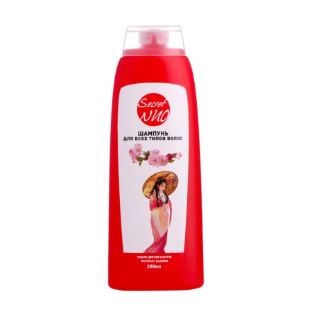 Shampoo force 7 elements of nature deep purification "Blooming Sakura", 250 ml
