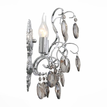 Sconces st. SL846.101.02. OoreCchini. 2x40 watts, E14, 25.5x38 cm, dark chromium color-8