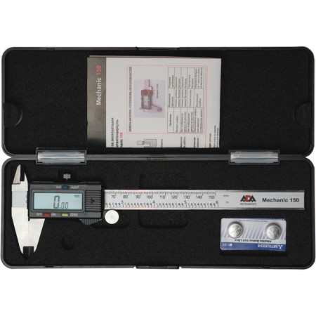 Tygenzirkhol digital ADA MECHANIC 150 A00379, 0-150 mm, resolution 0.01 mm-2
