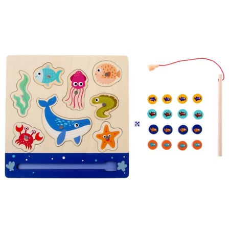 Frame insert 3 in 1 "Animal World" 22.5 × 22.5 × 0.7 cm, mix-4