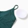Swimsuit Asseting female monophonic minku color green, size 46