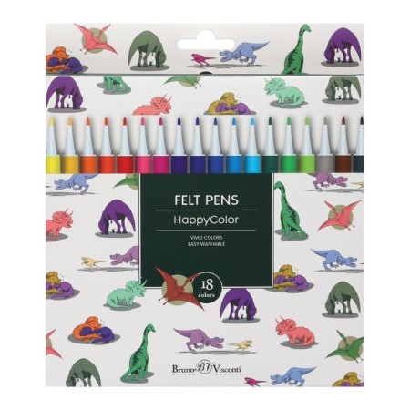 Fleeters 18 colors Happycolor, mix-9
