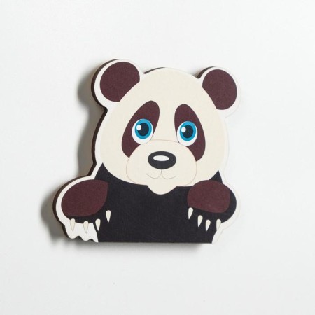 Wall decor, sticker on the switch "Panda", 7.8 x 9.5 cm-1