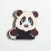 Wall decor, sticker on the switch "Panda", 7.8 x 9.5 cm