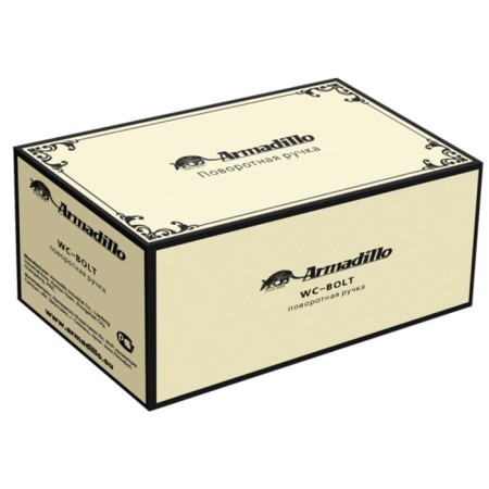 Switch handle Armadillo WC-Bolt BK6/Cl Gold-24 24K, Color Gold-2
