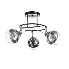 Redo chandelier 3he27 40w Black-chromium 45x45x28 cm