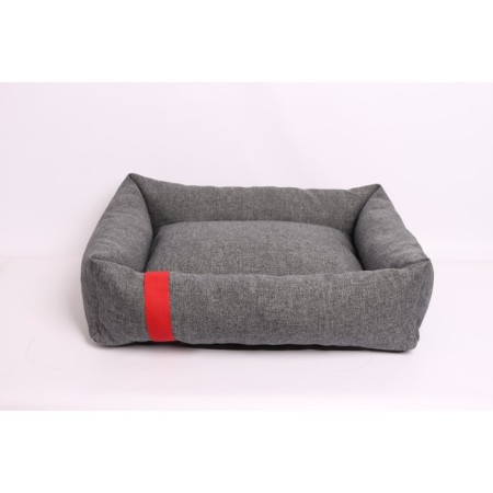 Lying "entourage" 15 x 48 x 60 cm, gray
