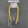 Handle for bag, 57 cm, yellow color