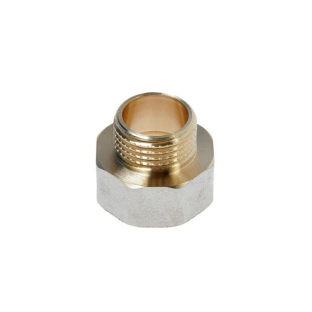 Adapter "CTM", 3/4 "x 1/2", internal/outer thread, nickel -plated brass