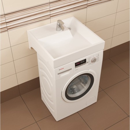 Santa Santa "Jupiter" 900117, above the washing machine, 600x500 mm, white-1