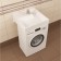 Santa Santa "Jupiter" 900117, above the washing machine, 600x500 mm, white