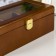 Casket wood 2 compartments for clocks and jewelry "Style" Brown 10.5x7x19.2 cm